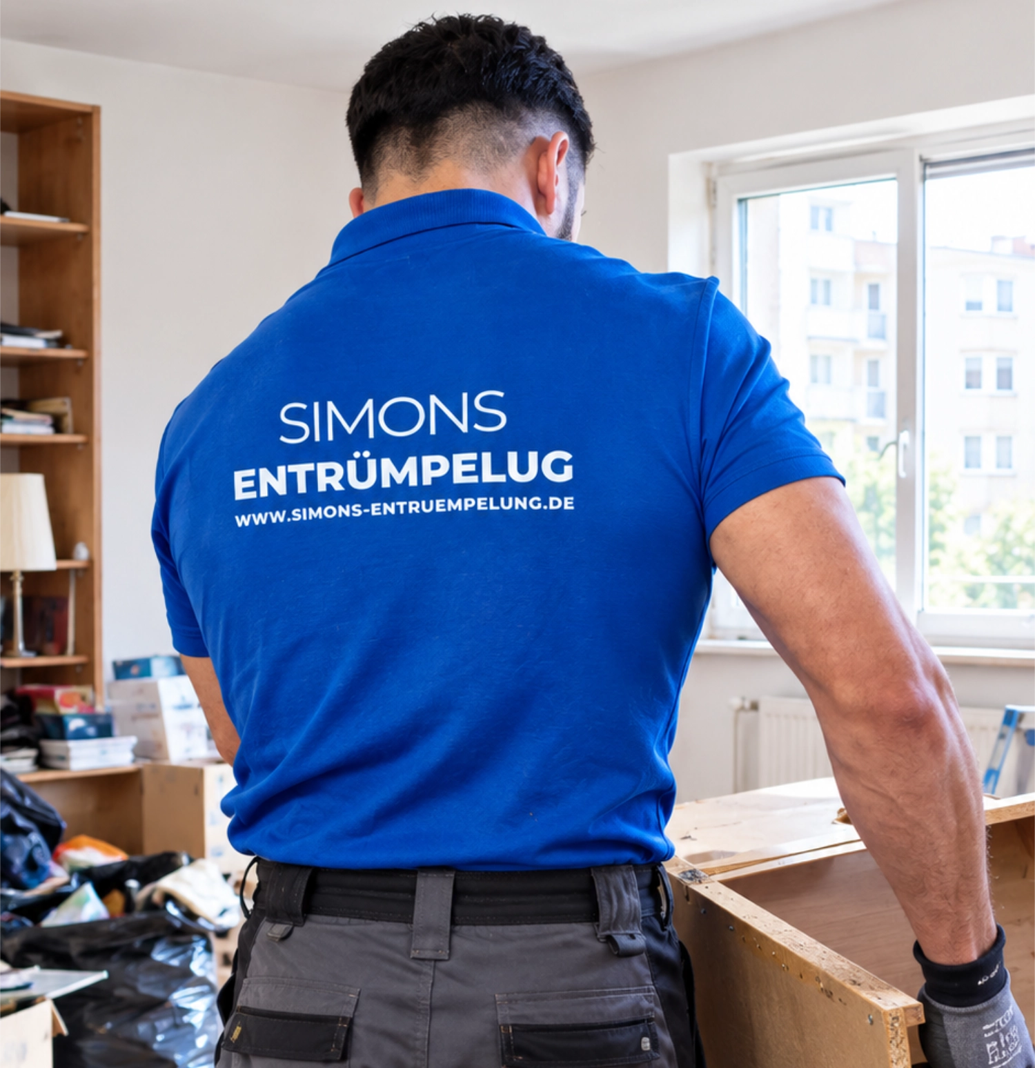 Professionelle Entrümpelung einer vollen Wohnung im Rhein-Sieg-Kreis